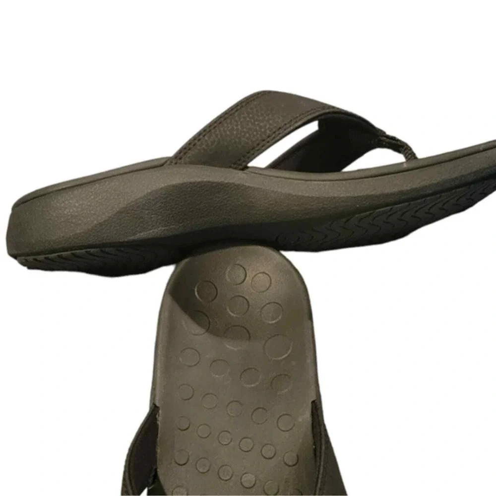 Seamix Flip Flops for Men with Arch Support, Plantar Fasciitis Sandals‎ M8/W9.5
